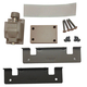 100 Series Gliding Patio Door Sandtone Auxiliary Foot Lock Image